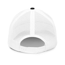 Lucky Lindy's Richardson 112 snapback trucker cap in Black/White (back)