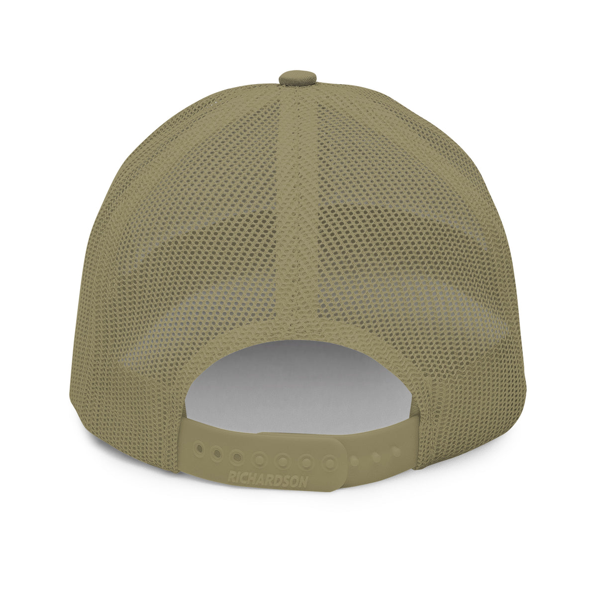 Lucky Lindy's Richardson 112 snapback trucker cap in Loden (back)