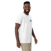 Lucky Lindy's I Scream ice cream graphic garment-dyed tee in White (front view)