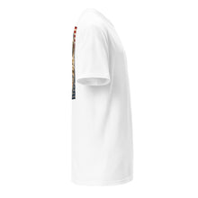 Lucky Lindy's USA Eagle Tattoo garment-dyed pocket tee in White (right)